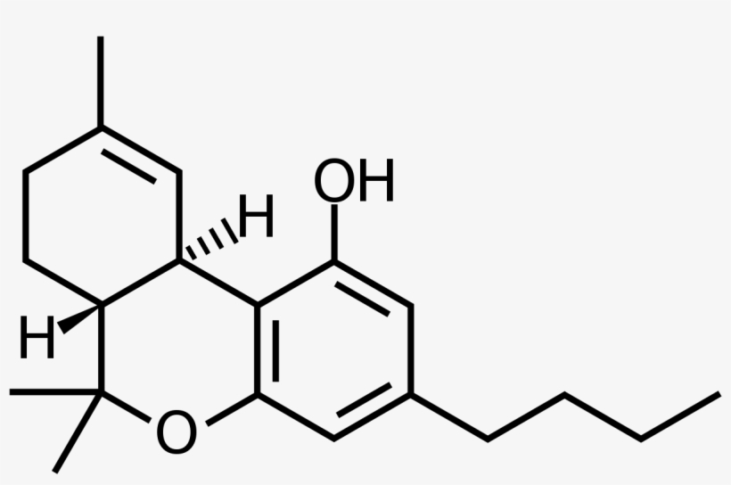 File - Tetrahydrocannabinol-c4 - Svg - 3 5 Dimethylphenol, transparent png #3679042
