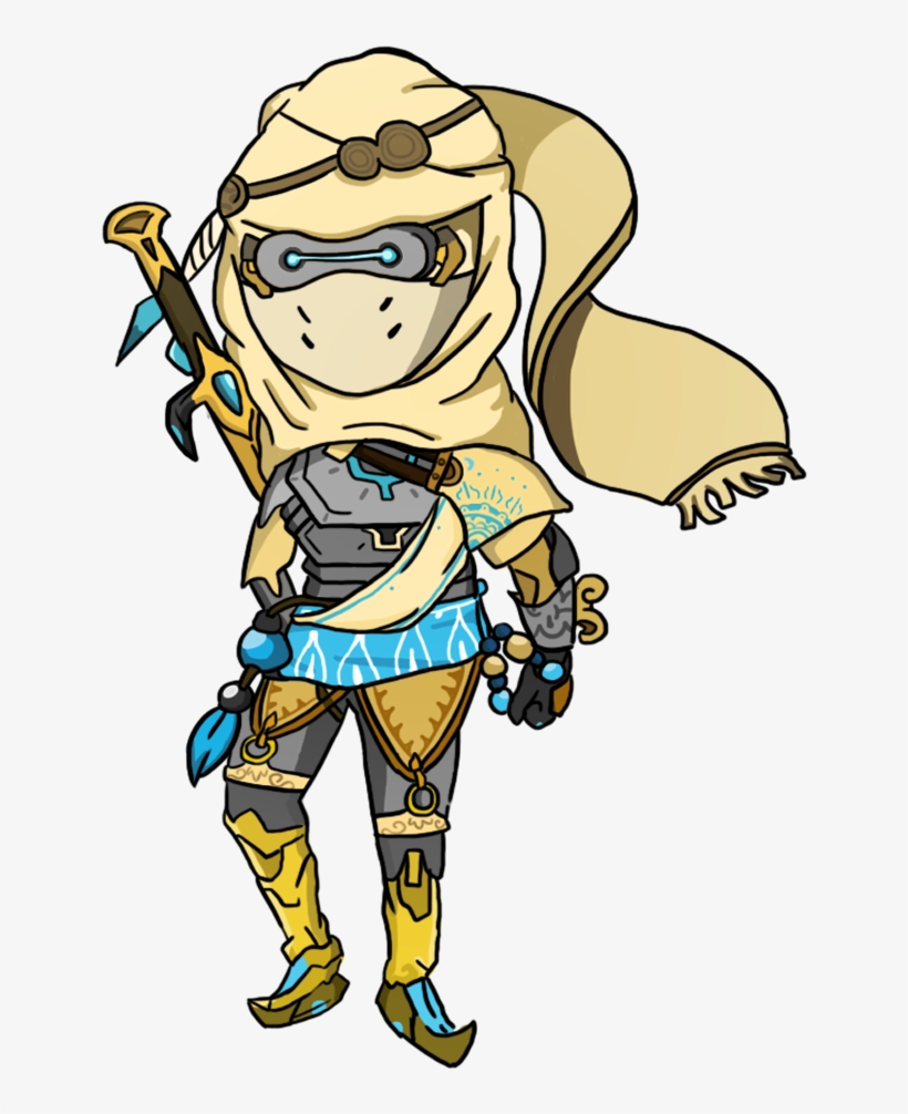 Nomad Genji Chibi - Chibi Nomad Genji Drawing, transparent png #3679316