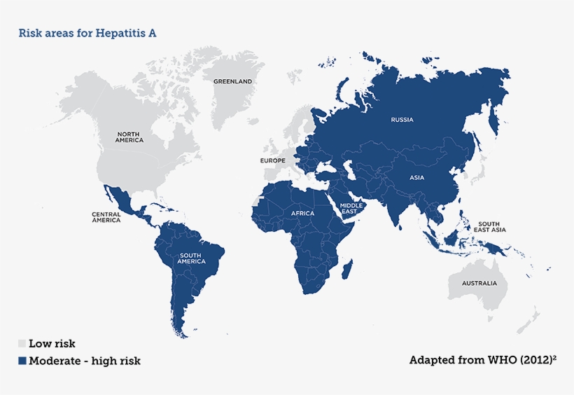 Disease Risk Map - World Map, transparent png #3679384