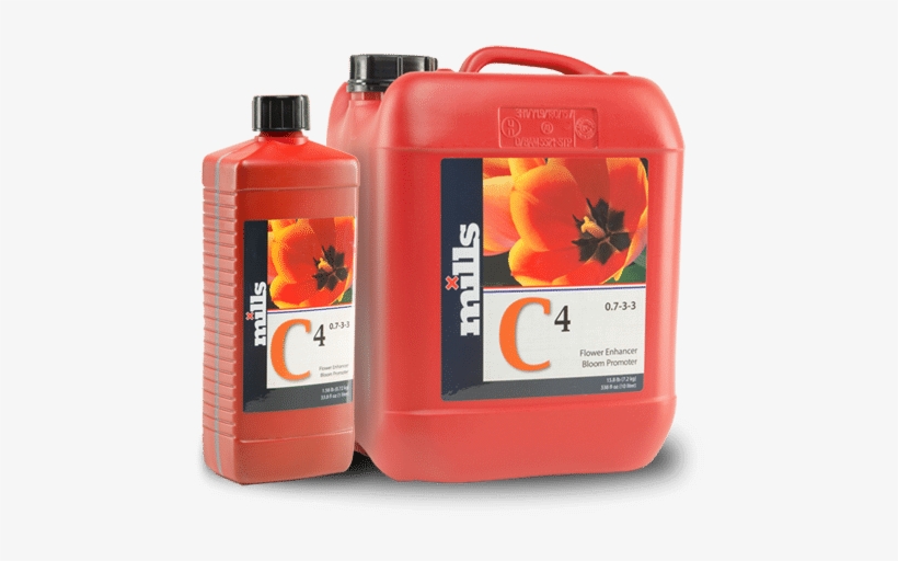Mills C4 - Mills Nutrients C4 - 10 Liter, transparent png #3679579