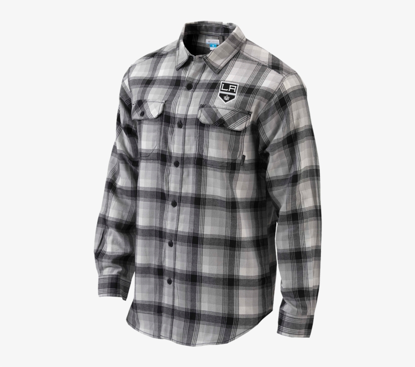 La Kings Flare Gun Flannel Long Sleeve - Columbia Men's Flare Gun Flannel Iii Long Sleeve Shirt, transparent png #3679784