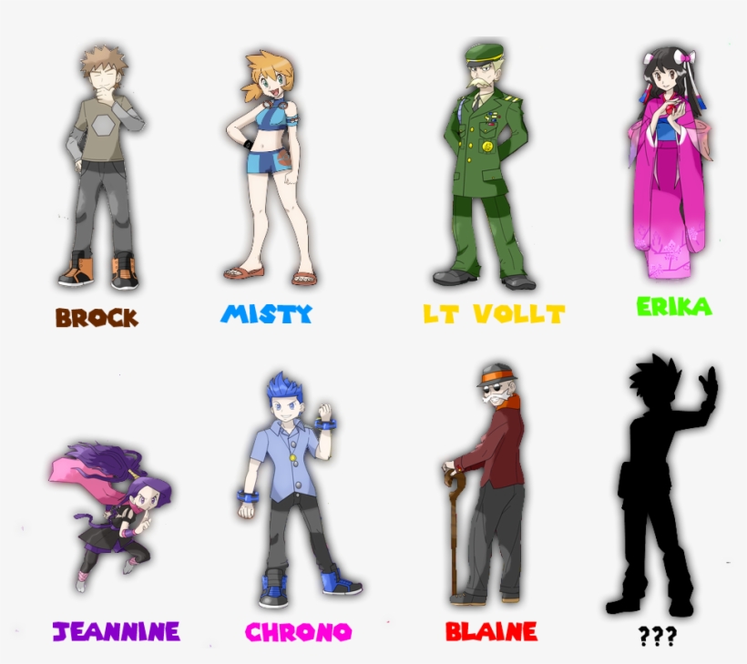 Pokemon Indigo League Trainers, transparent png #3679893