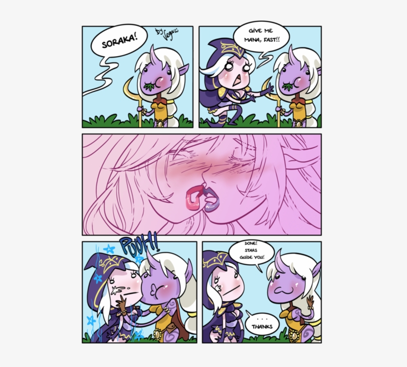 Lol Soraka Comic, transparent png #3679963