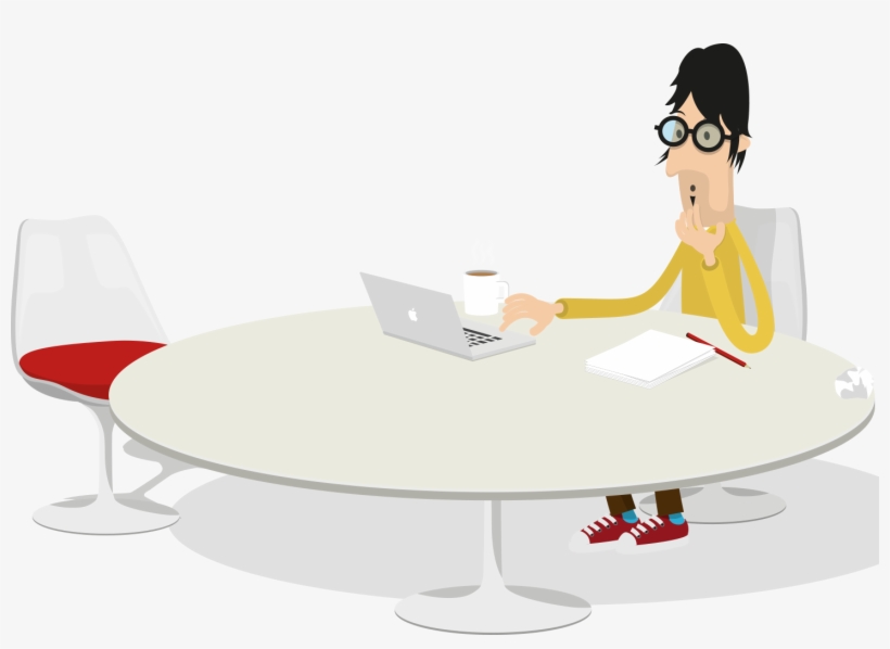 Thinker - Coffee Table, transparent png #3680252