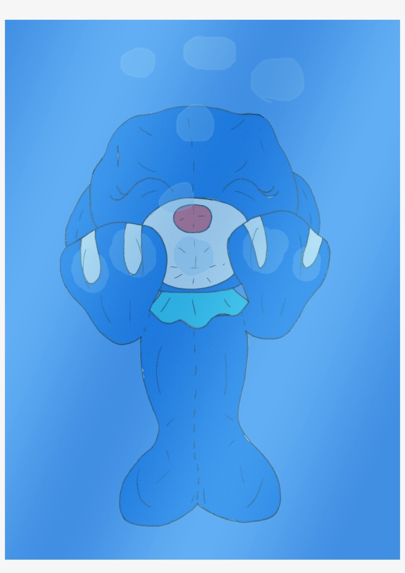 "why Isn't That Popplio Enjoying The Water" - Illustration, transparent png #3680431