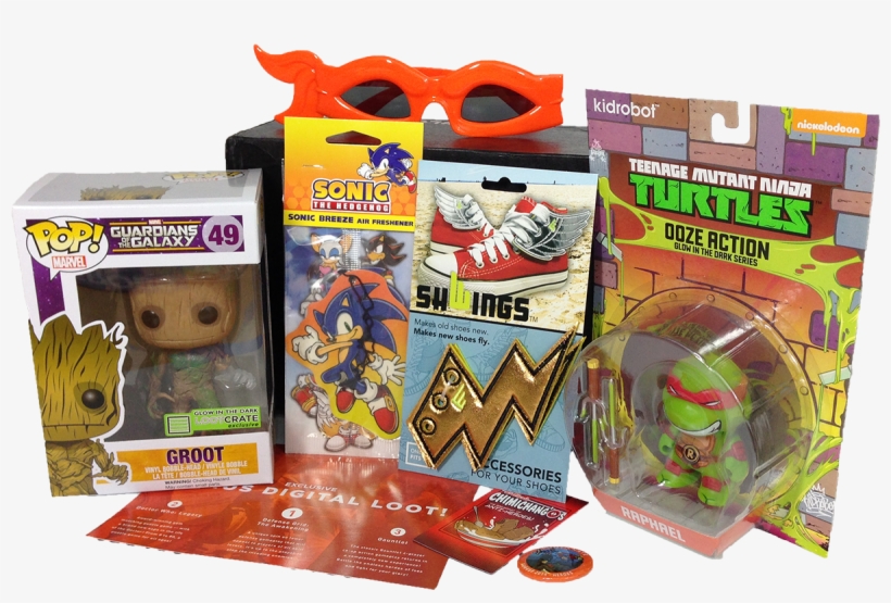 August 2014's Loot Crate Included An Exclusive Groot - Teenage Mutant Ninja Turtles (tmnt) - Splinter Glow, transparent png #3680694