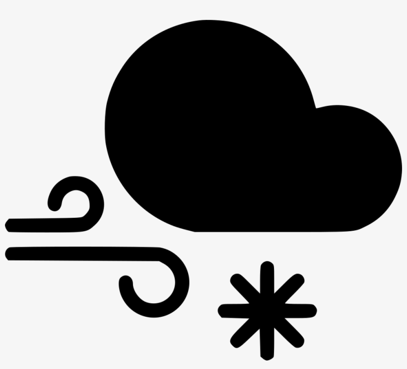 Snow Wind Cloud Gust Comments - Weather Forecasting, transparent png #3680775