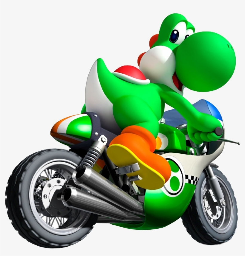 Yoshi Image - Mario Kart Yoshi, transparent png #3680778
