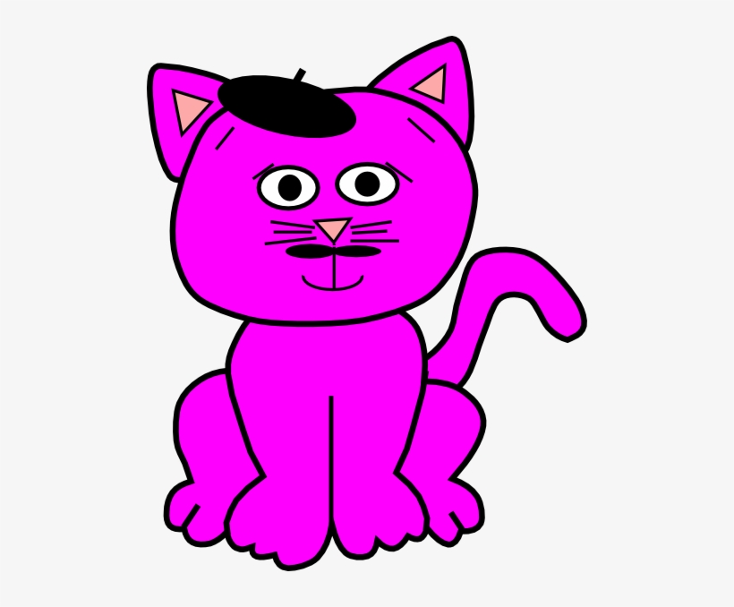 Small - Green Cat Clipart, transparent png #3680828