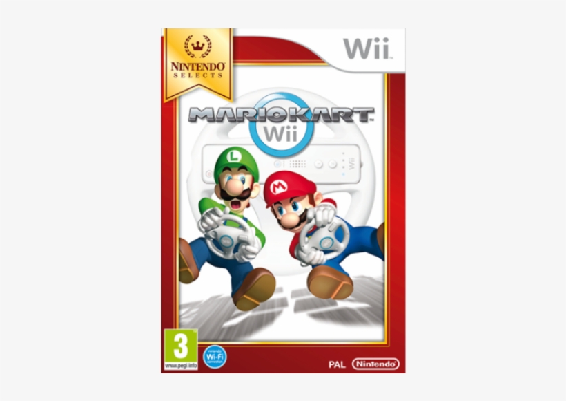 Nintendo Selects Mario Kart Wii, transparent png #3680979