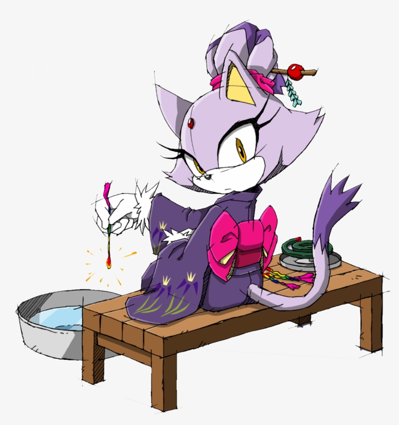 Wallpaper 130 Blaze 08 Pc - Blaze The Cat Sonic Freeriders, transparent png #3681114