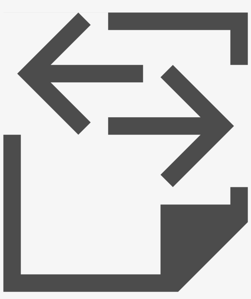 Open - Flechas Derecha Y Izquierda Png, transparent png #3681252