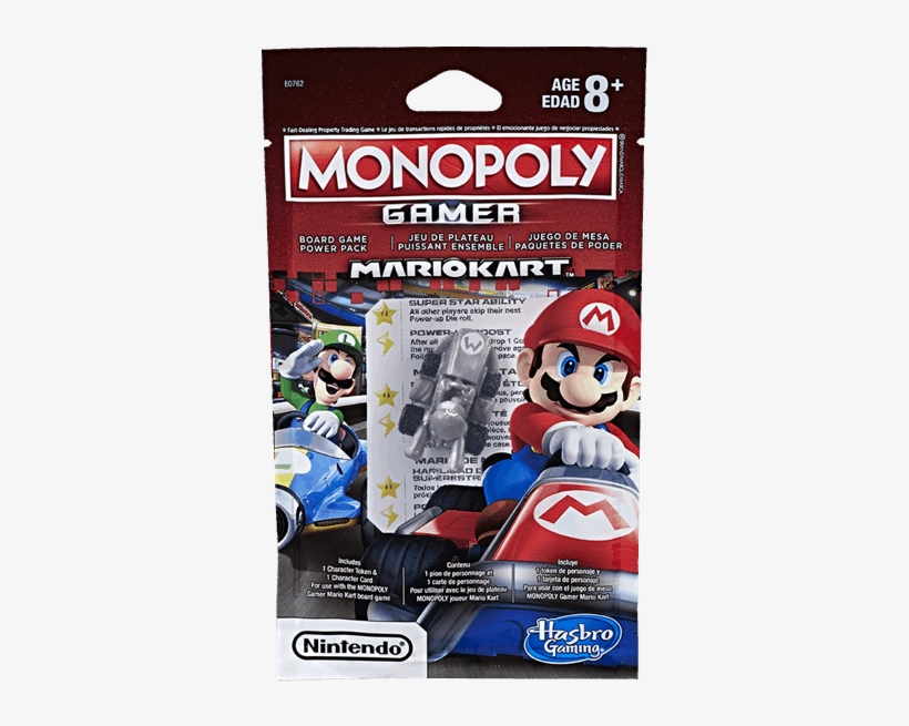 1 Of - Monopoly Gamer Mario Kart Power Pack, transparent png #3681438