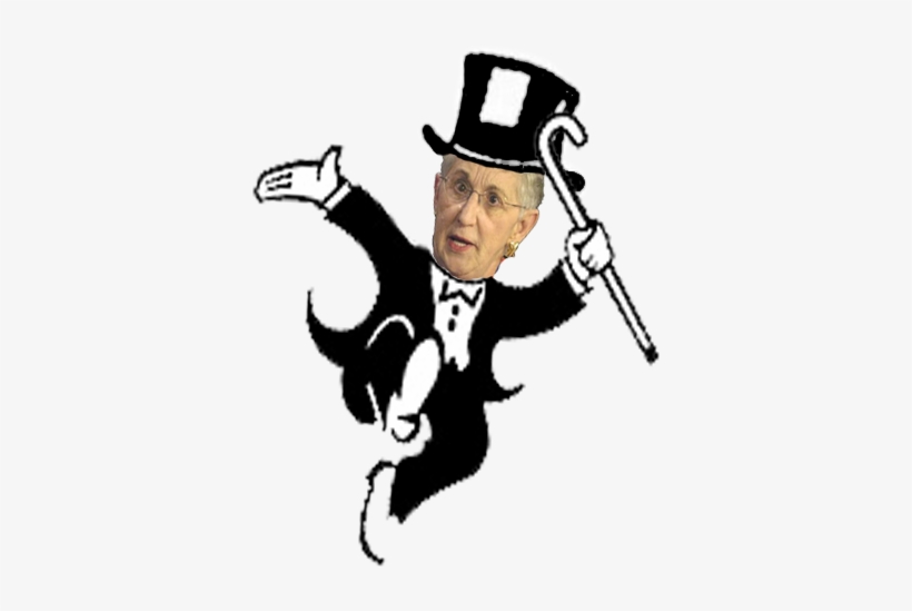 Monopoly Man Png Wataugawatch - Hillary Card Monopoly, transparent png #3681462