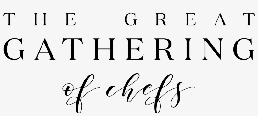 The Great Gathering Of Chefs - Calligraphy, transparent png #3681528