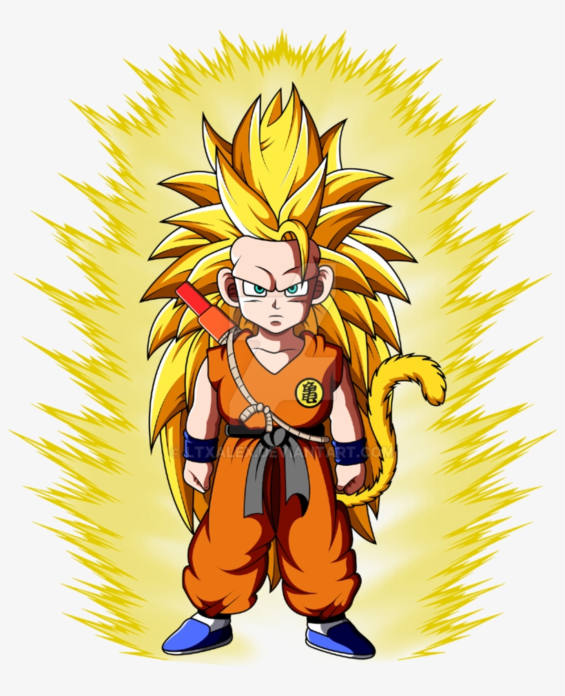 Kid Goten To Kid Trunks Tf - Kid Goku Ssj2, transparent png #3681699