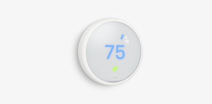 Ars Is Now Offering A Nest Thermostat As A Standard - Nest Thermostat E White T4001es, transparent png #3681738