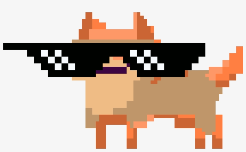 Mlg Doge - Vector Graphics, transparent png #3681764