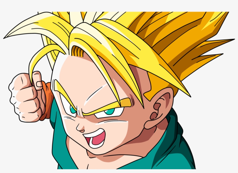 Trunks Super Saiyajin 1, transparent png #3681817