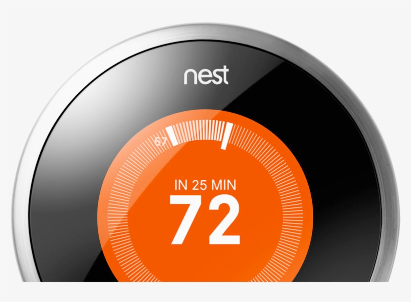 Notion Works With Nest - Nest Thermostat Clear Background, transparent png #3681844