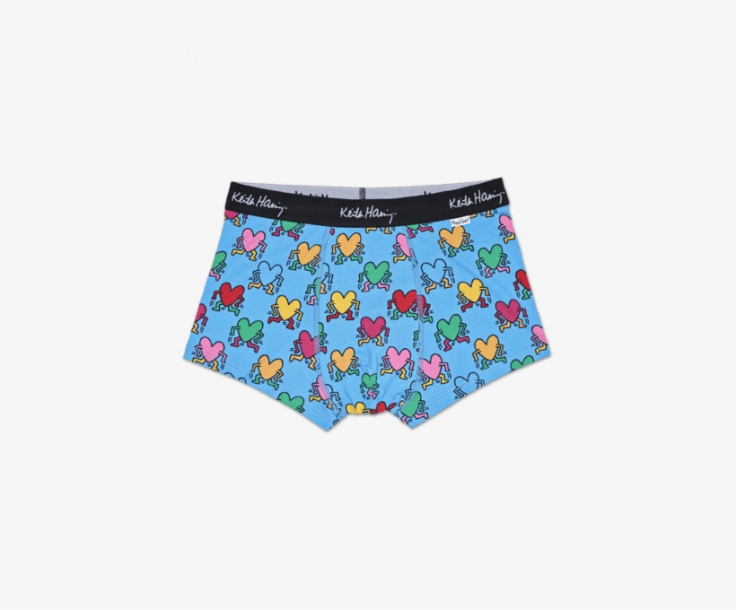 Keith Haring Running Hearts Trunk - Keith Haring Underwear, transparent png #3681891