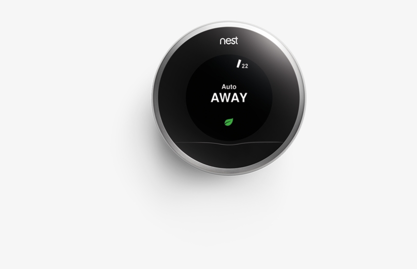 Nest Learning Thermostat Review - Nest Thermostat Uk Coper, transparent png #3682024