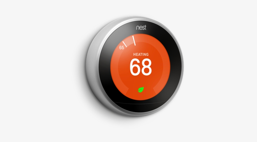 Nest Thermostat - Google Nest 3rd Gen Thermostat, transparent png #3682071