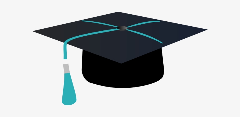 Graduation Cap Vector Blue, transparent png #3682072