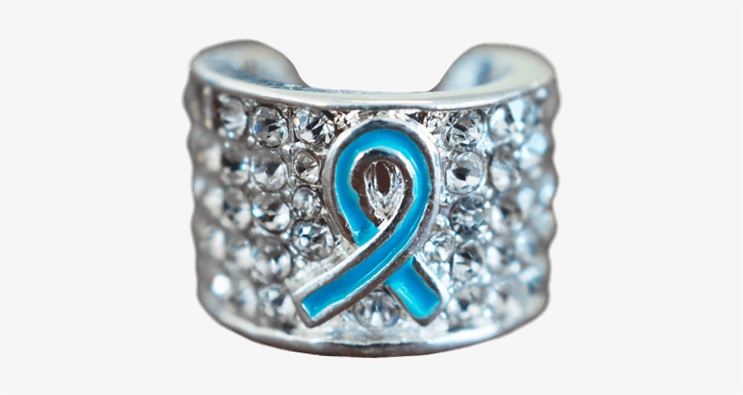 Teal Ribbon Stethoscope Charm - Stethoscope, transparent png #3682151