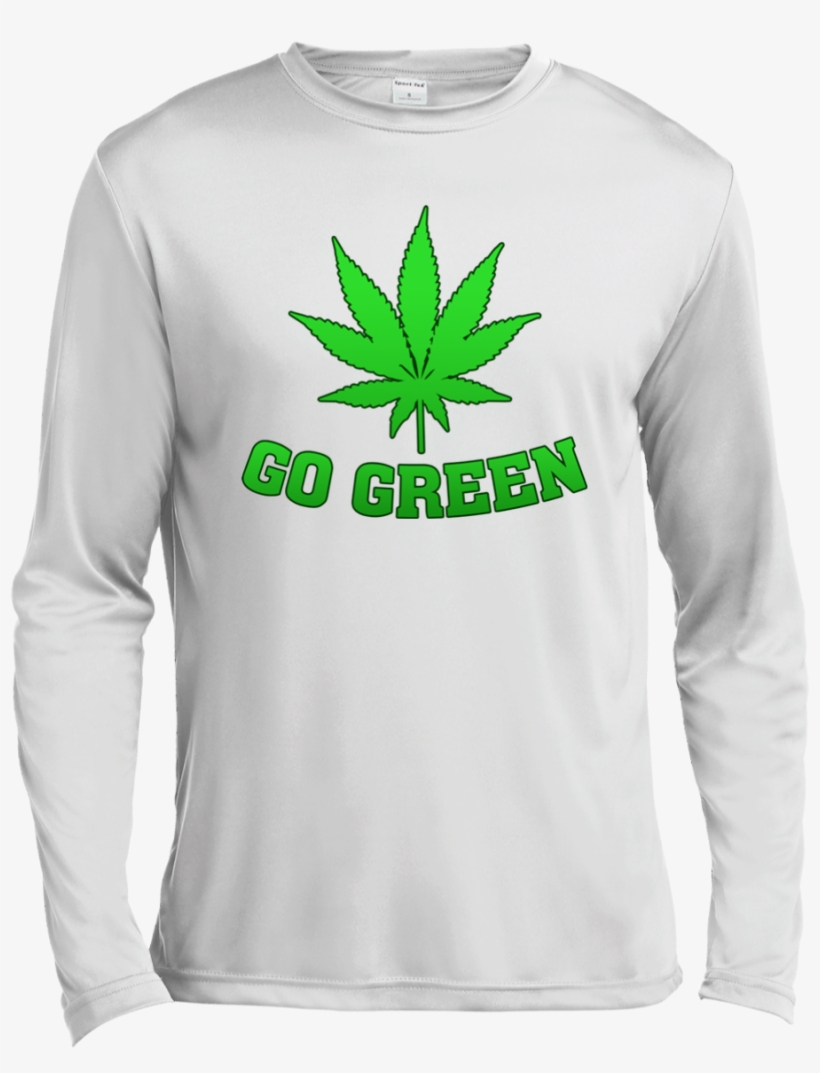 Go Green Weed T Shirt Vape Nation Marijuana Leaf 420 - T-shirt, transparent png #3682275