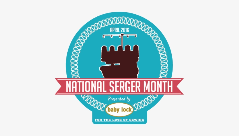 6 Different Stitches For Your Serger - National Serger Month 2016, transparent png #3682431