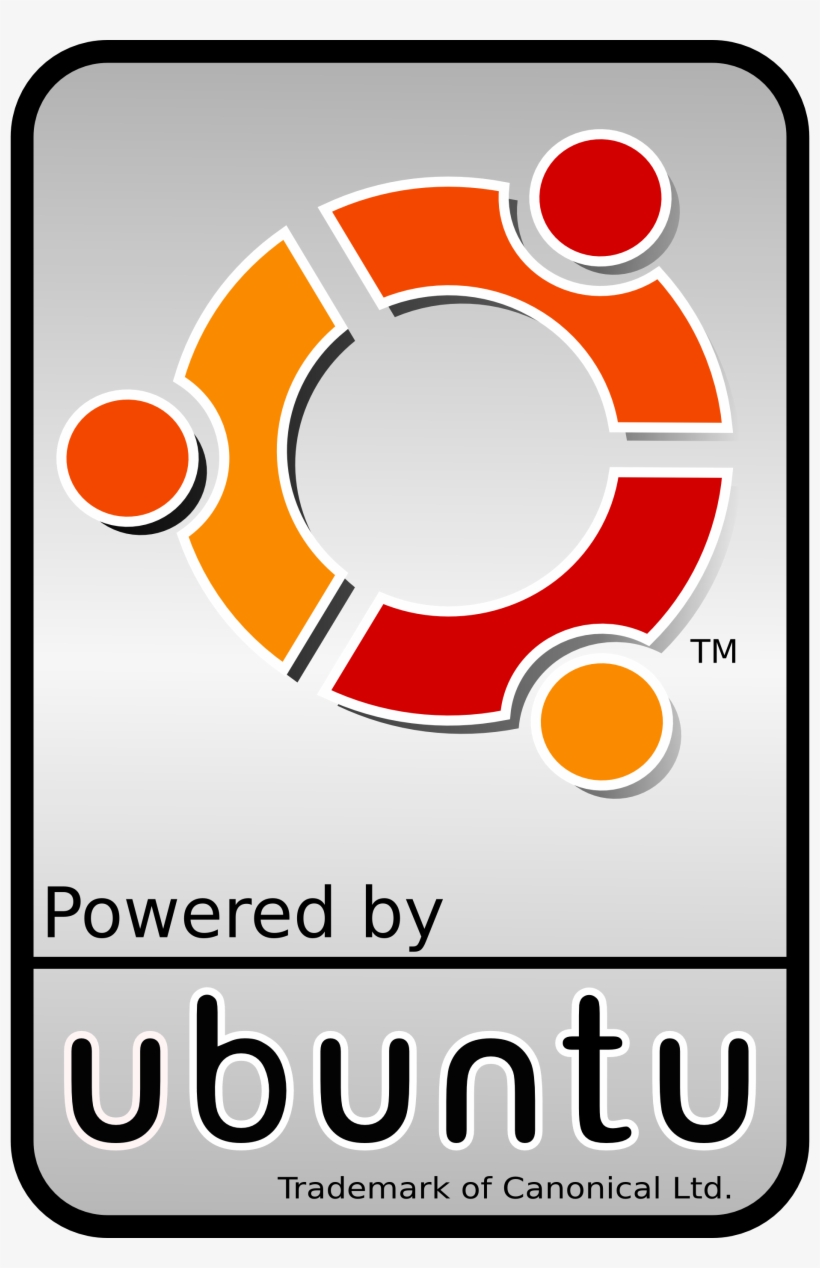 Ubuntu - Powered By Ubuntu, transparent png #3682495