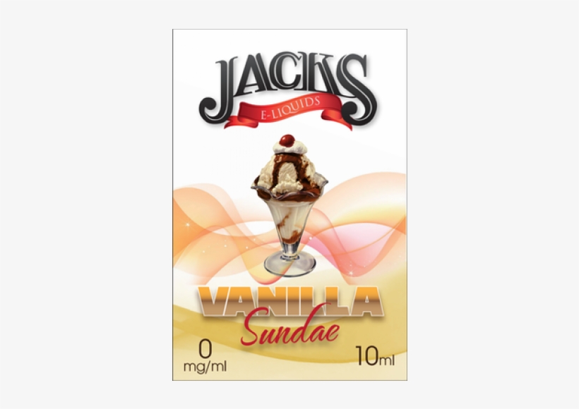 Jacks E Liquid Vanilla Sundae - Giclee Painting: Chocolate Sundae, 61x46cm., transparent png #3682837