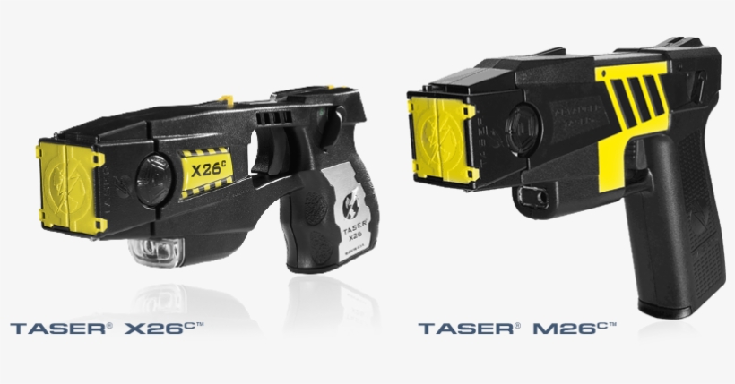 Taser M26 - Taser Gun, transparent png #3683052