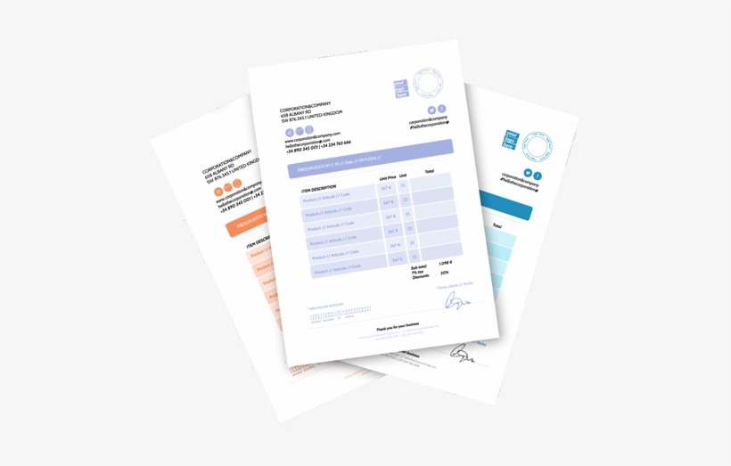 Blank Invoice - Healthcare White Paper, transparent png #3683220