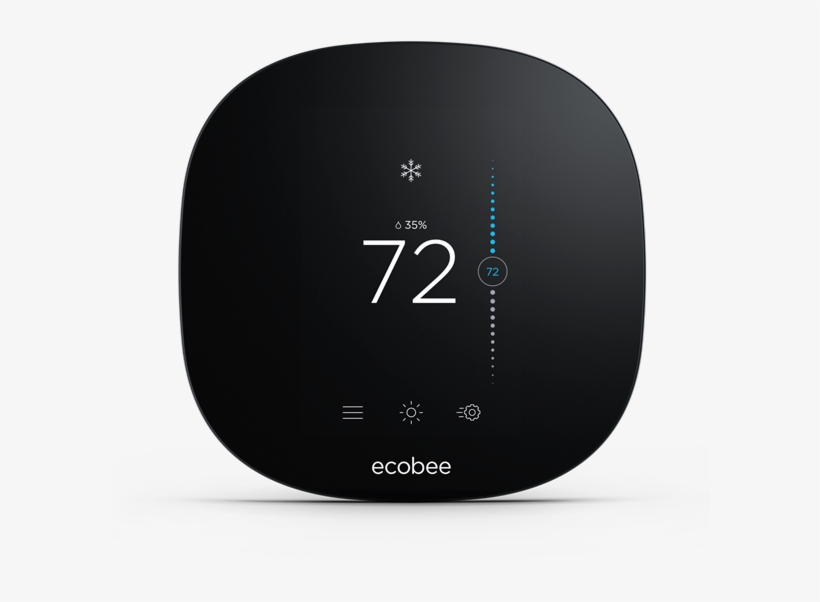 Ecobee3 Lite - Ecobee3 Lite Smart Thermostat, transparent png #3683262