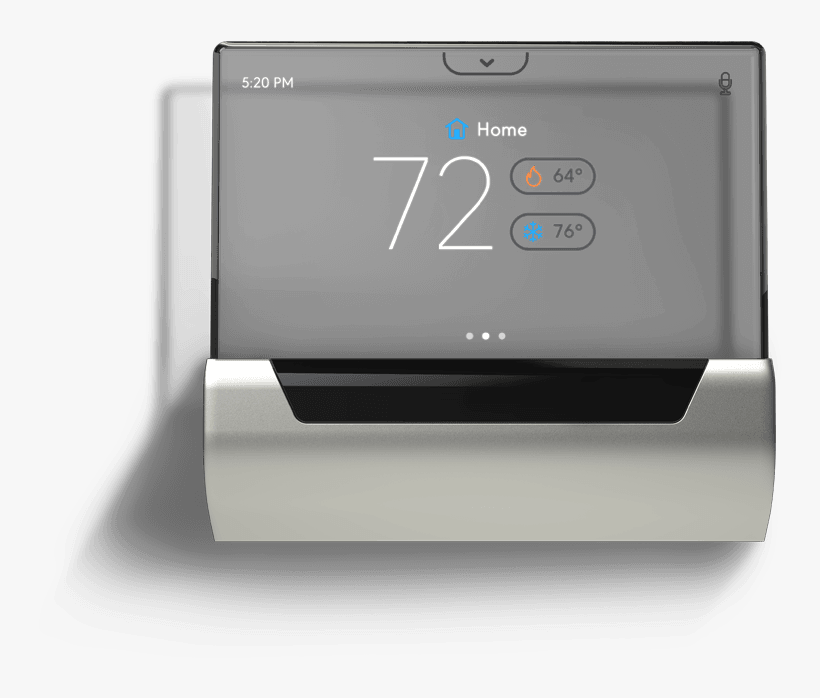 Johnson Controls Glas Smart Thermostat, transparent png #3683431