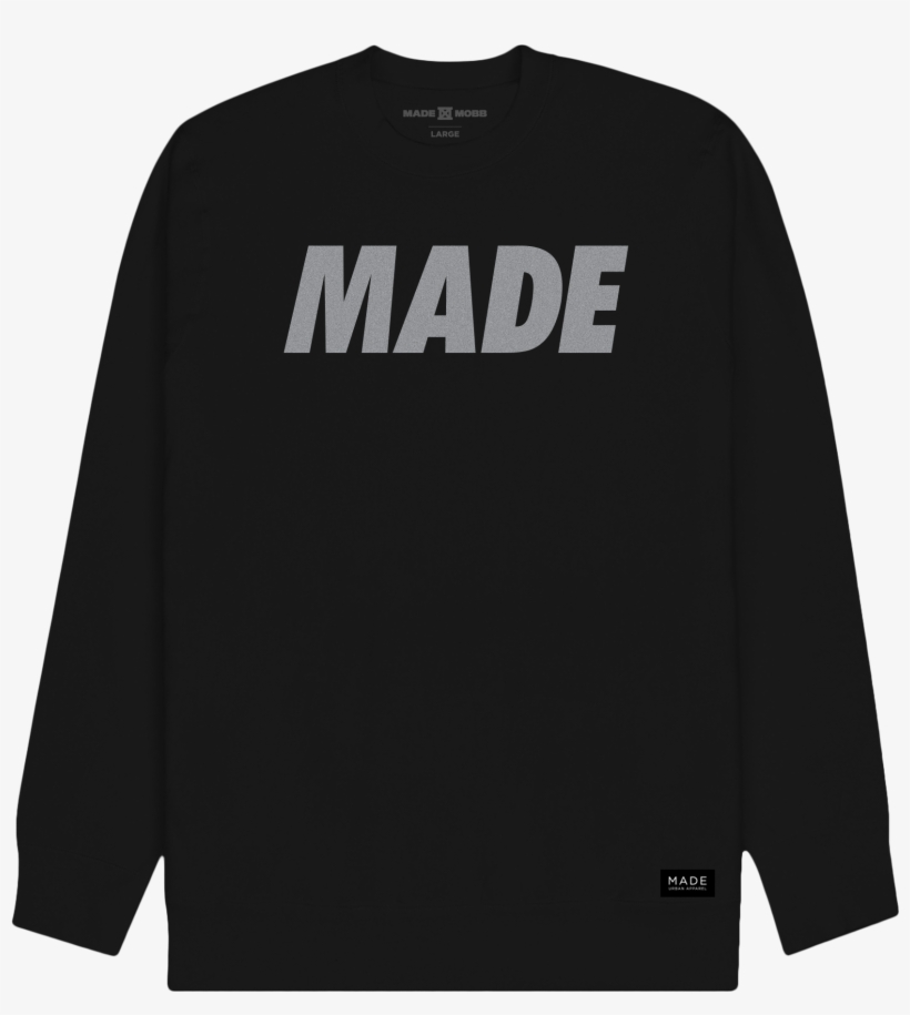 Made 3m Crew - Crew Neck, transparent png #3683783