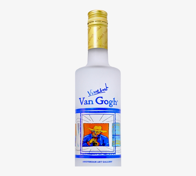 Van Gough Vodka - Vincent Van Gogh Dutch Chocolate Vodka - 750 Ml Bottle, transparent png #3683785