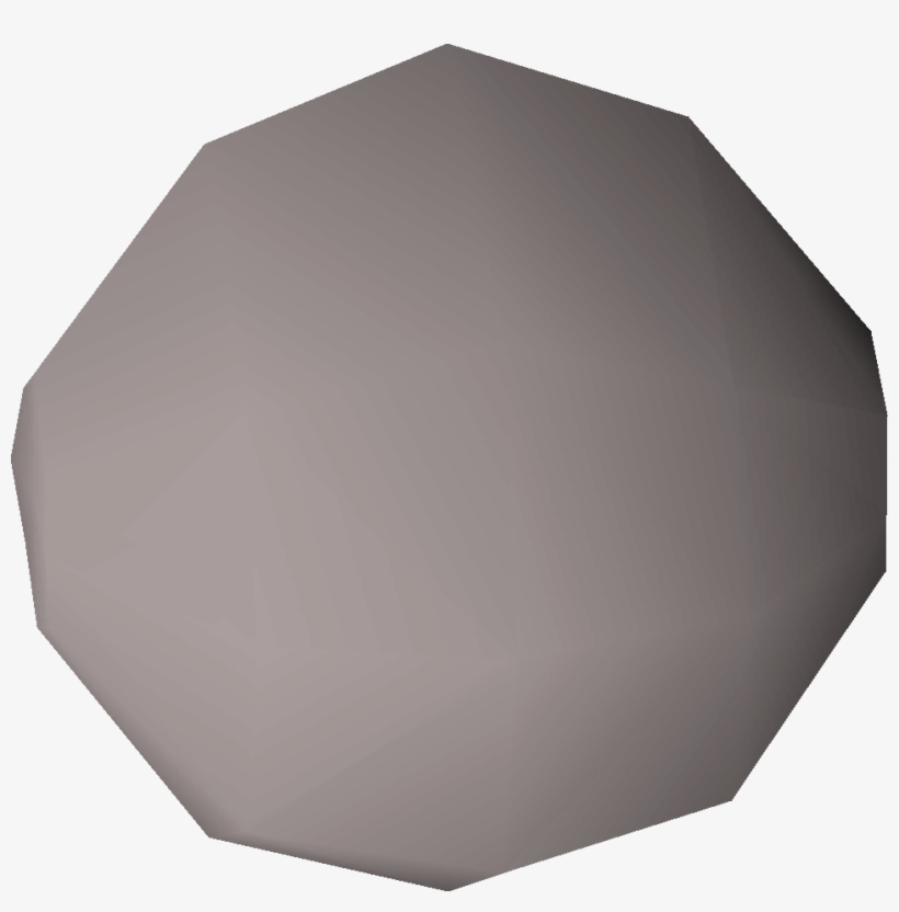 Granite Cannonball Detail - Cannonball Png Runescape, transparent png #3683870