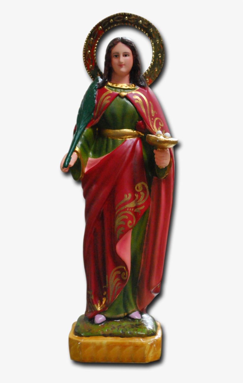 Saint Lucy - Saint Lucy Statue, transparent png #3684079