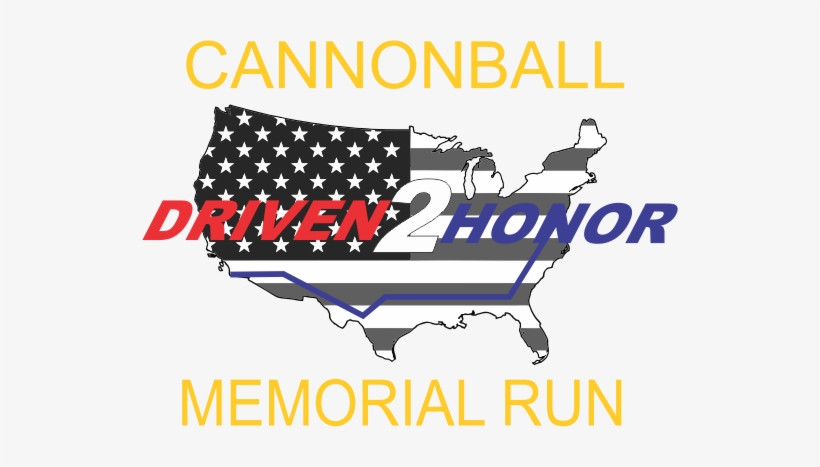 Cannonball Memorial Run - Usa Flag, transparent png #3684172