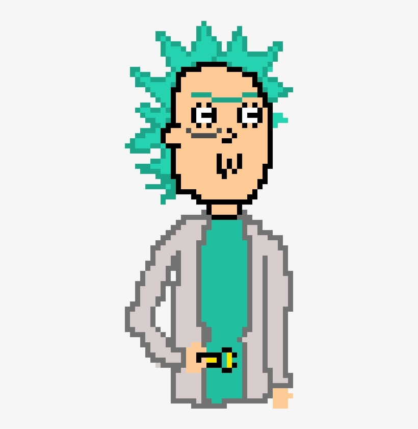Rick With A Taser - Cartoon, transparent png #3684194