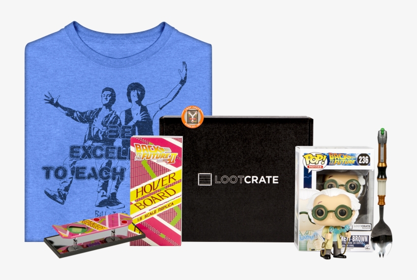Lootcrate - Bill & Ted's Excellent Adventure Loot Crate, transparent png #3684770