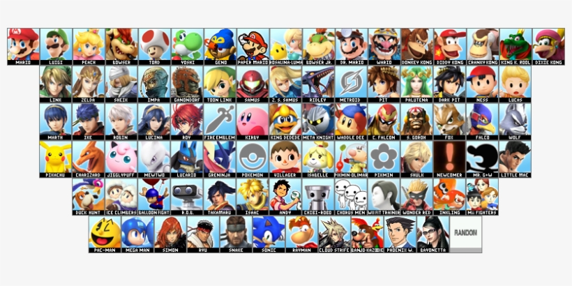 Smash Ultimate Roster Guide Smash Brothers Controller Super Smash