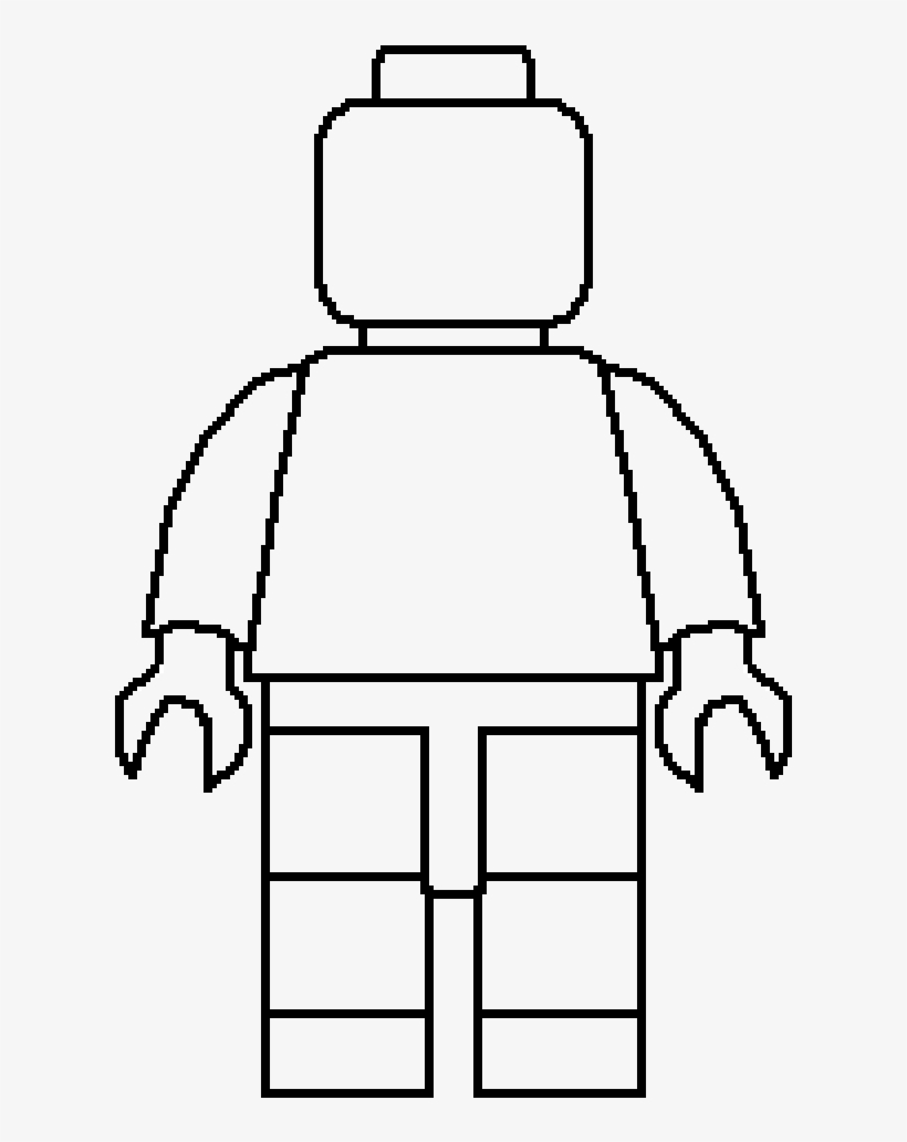Lego Man Lego Template Free Transparent PNG Download PNGkey
