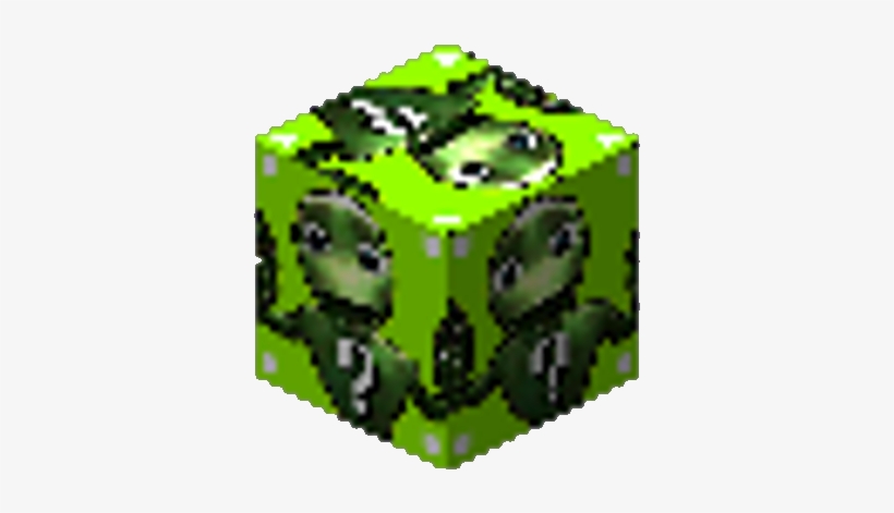 Lucky Block Frog - Dame Tu Cosita Minecraft, transparent png #3685506