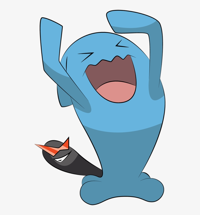 Pokemon Wobbuffet Is A Fictional Character Of Humans - Pokemon Wobbuffet, transparent png #3685883