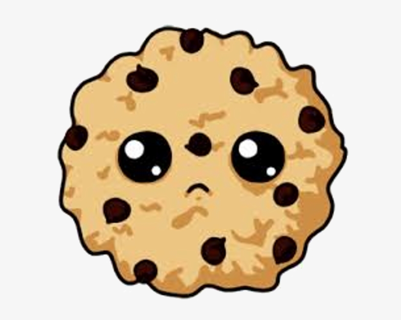 Cookie Lucky Block [german] - Cute Cartoon Chocolate Chip Cookies, transparent png #3686114