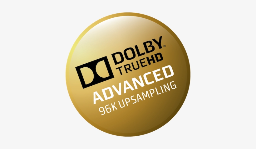 Dolby Truehd Circlebadge - Dolby Digital, transparent png #3686484